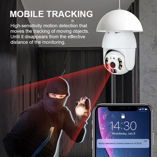 3MP 1080P Outdoor PTZ Dome Security Camera – 30m IR Night Vision, Backlight Compensation & Alarm