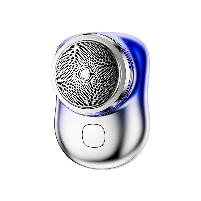 Portable Mini Electric Shaver – Waterproof, 60+ Min Battery, Rotary Multi-Head