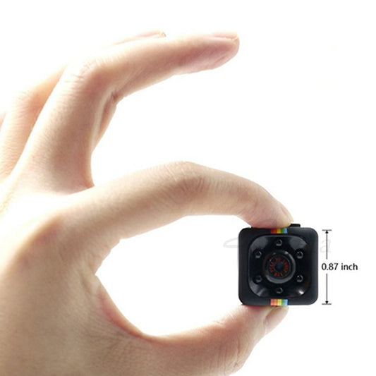 SQ11 1080P Mini Camera – 140° Wide Angle, IR Night Vision & 360° Adjustable Bracket