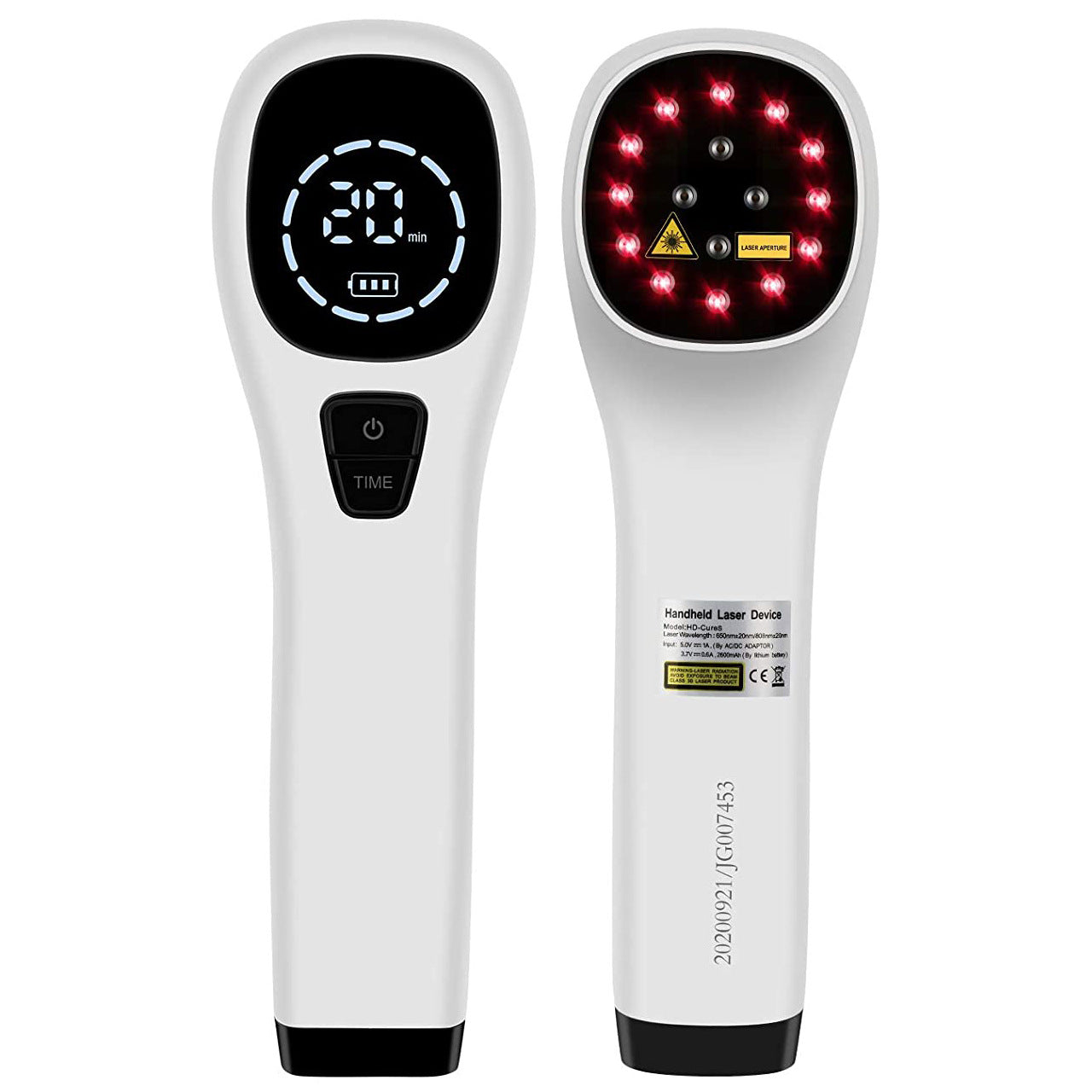 Red Light & Infrared Therapy Device – 808nm + 650nm Laser Pain Relief Massager