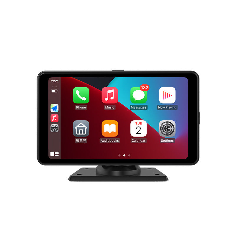 7-Inch Wireless CarPlay Screen – Android Auto, Bluetooth MP5, Backup Camera Included