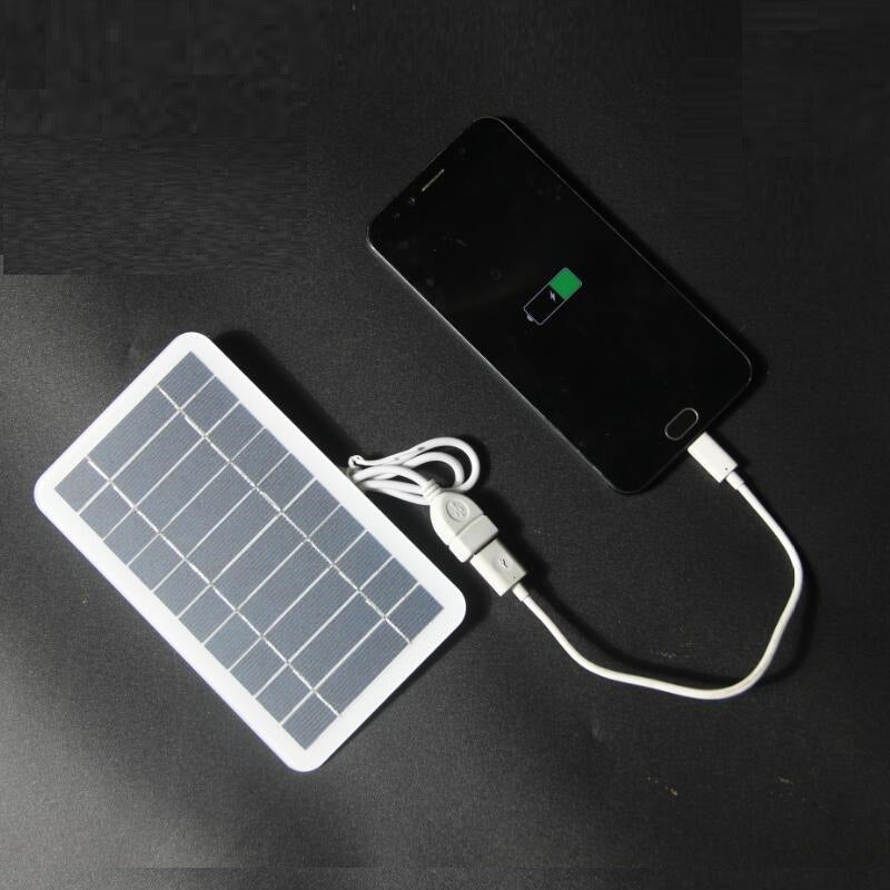 2W 5V Solar Charging Panel – Portable Outdoor Phone & Device Charger