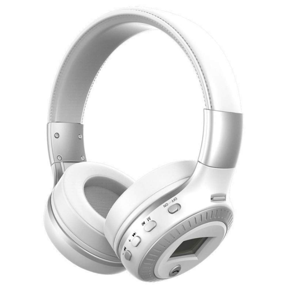 Zealot B19 Wireless Bluetooth 5.0 Headphones – FM Radio, LCD Display, TF Card, CVC6.0 Noise Cancelling