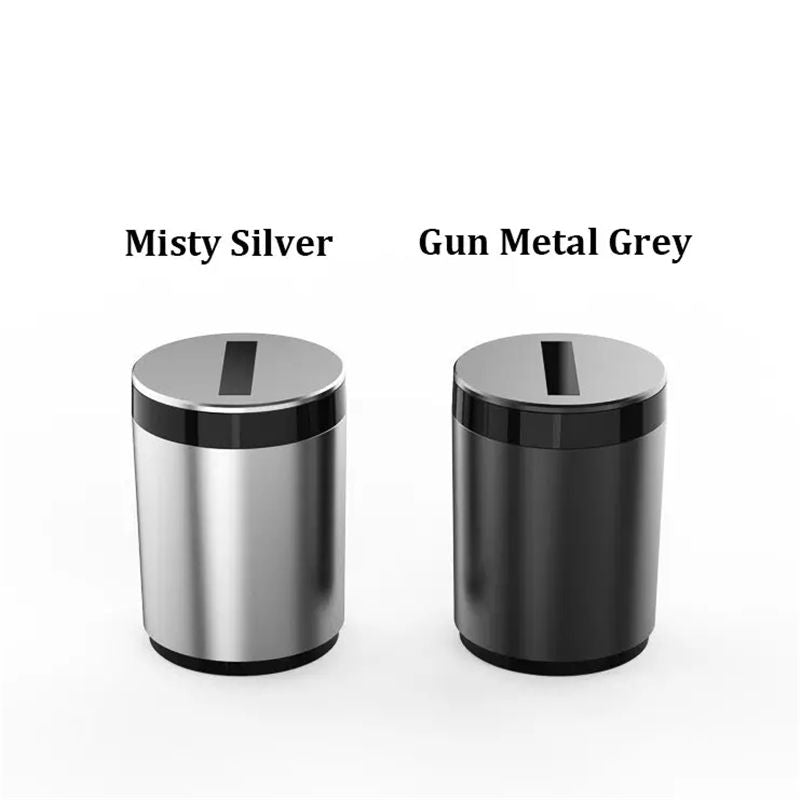 Smart Infrared Auto-Open Ashtray – LED Light, Car & Desktop, Aluminum Alloy