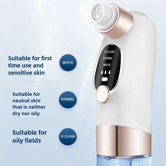 Electric Blackhead Remover & Pore Vacuum – USB Rechargeable Water Cycle Cleanser