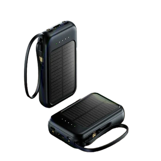 Mini Solar Power Bank – Compact Portable Charger for Outdoor & Camping (5000 / 10000 / 20000mAh)