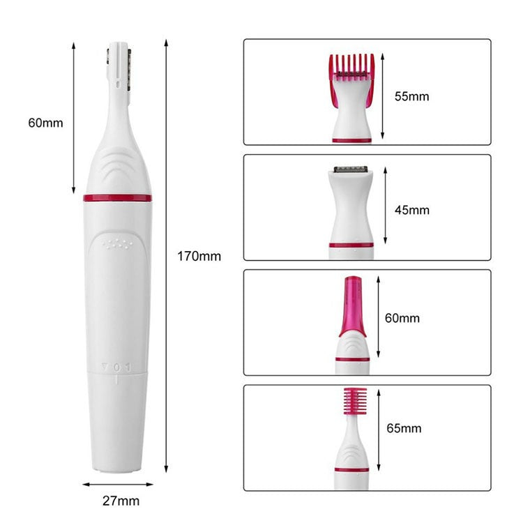 Multipurpose Electric Hair Trimmer – Shaver, Nose, Eyebrow & Body Grooming Kit