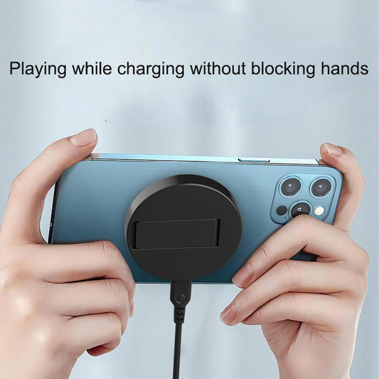 15W Magnetic Wireless Charging Stand – iPhone 15 Compatible | USB-C | Desktop Phone Holder