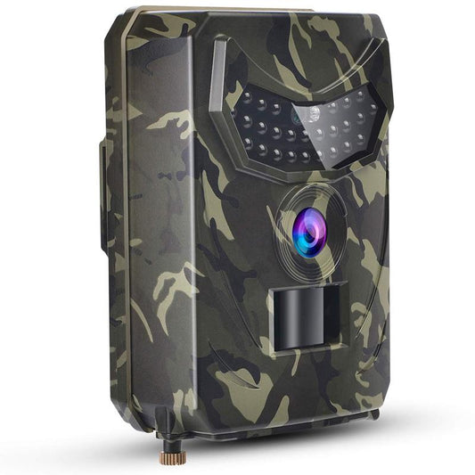 PR100 12MP Trail Camera – 1080P Video, 0.8s Trigger, 940nm Invisible IR & IP56 Weatherproof