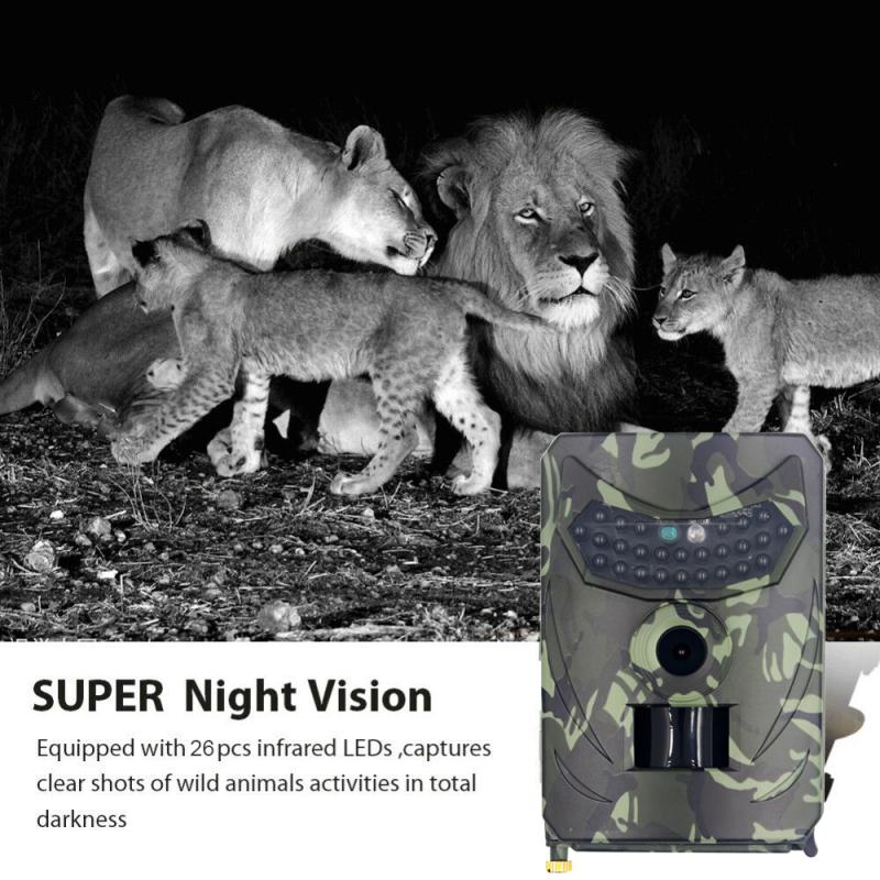 PR100 12MP Trail Camera – 1080P Video, 0.8s Trigger, 940nm Invisible IR & IP56 Weatherproof