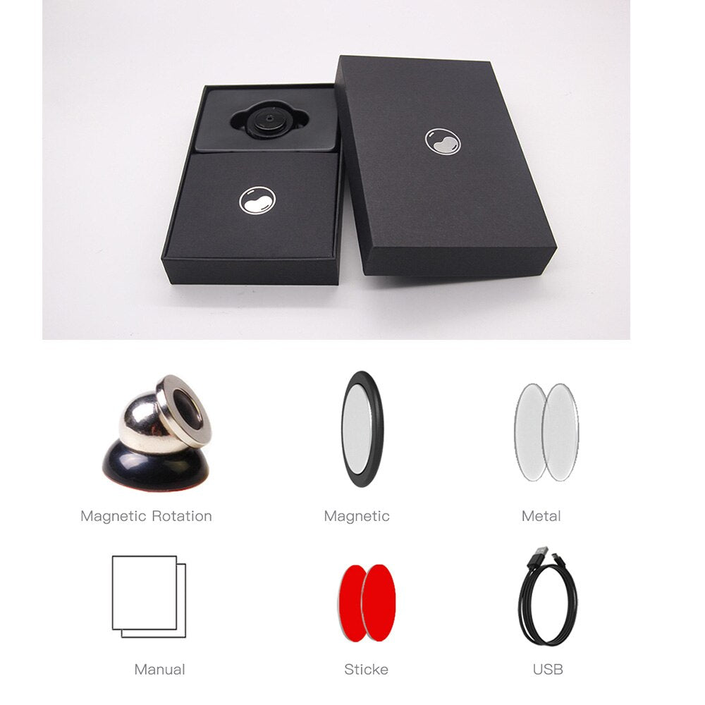 C6 Mini Magnetic WiFi Camera – 720P HD, Invisible Night Vision & Motion Detection