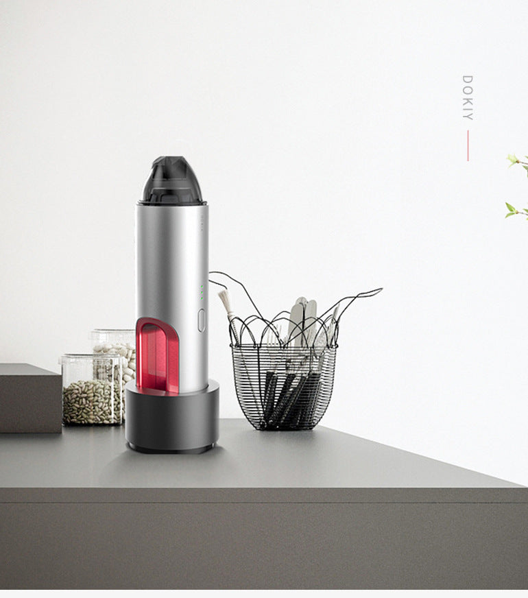 Wireless Mini Vacuum Cleaner – 65W, 4800mbar Suction, Car, Desk & Pet Hair