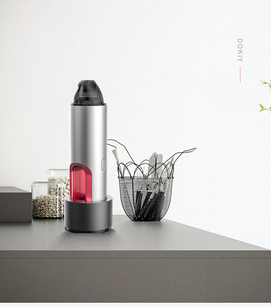 Wireless Mini Vacuum Cleaner – 65W, 4800mbar Suction, Car, Desk & Pet Hair