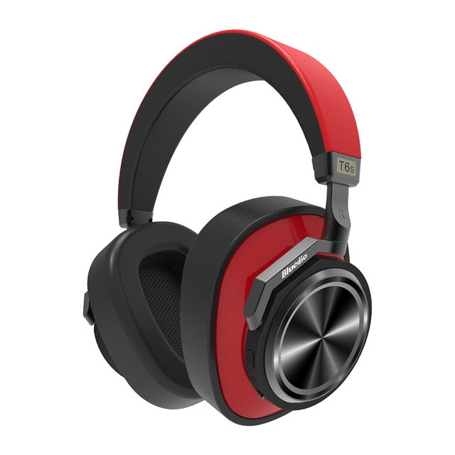 Bluedio T6S ANC Wireless Headphones – 32Hr Battery, 57mm Drivers, Wired & Wireless