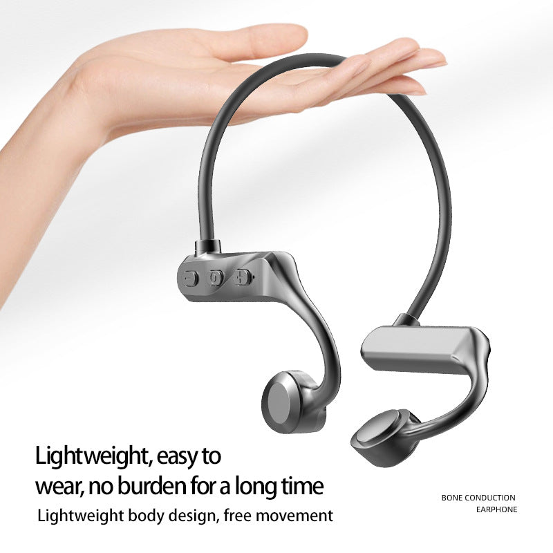 K69 Wireless Bone Conduction Bluetooth 5.0 Sports Earbuds – 7-8Hr Battery, 10m Range, 3 Colors