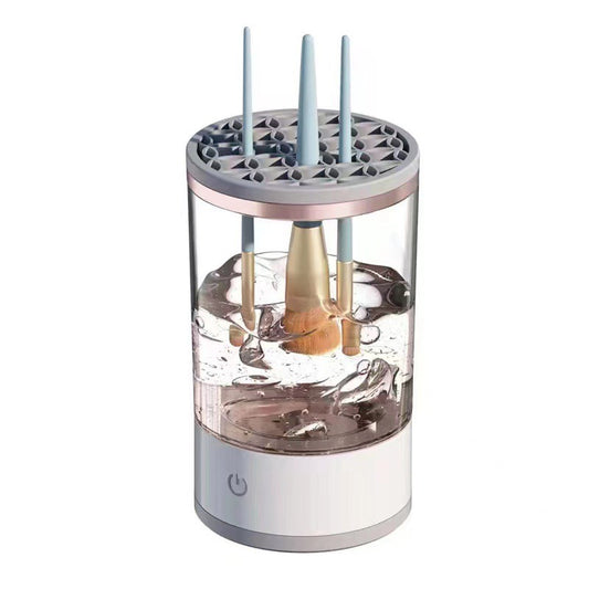 Electric Spinning Makeup Brush Cleaner – USB Automatic 3-in-1 Portable Device