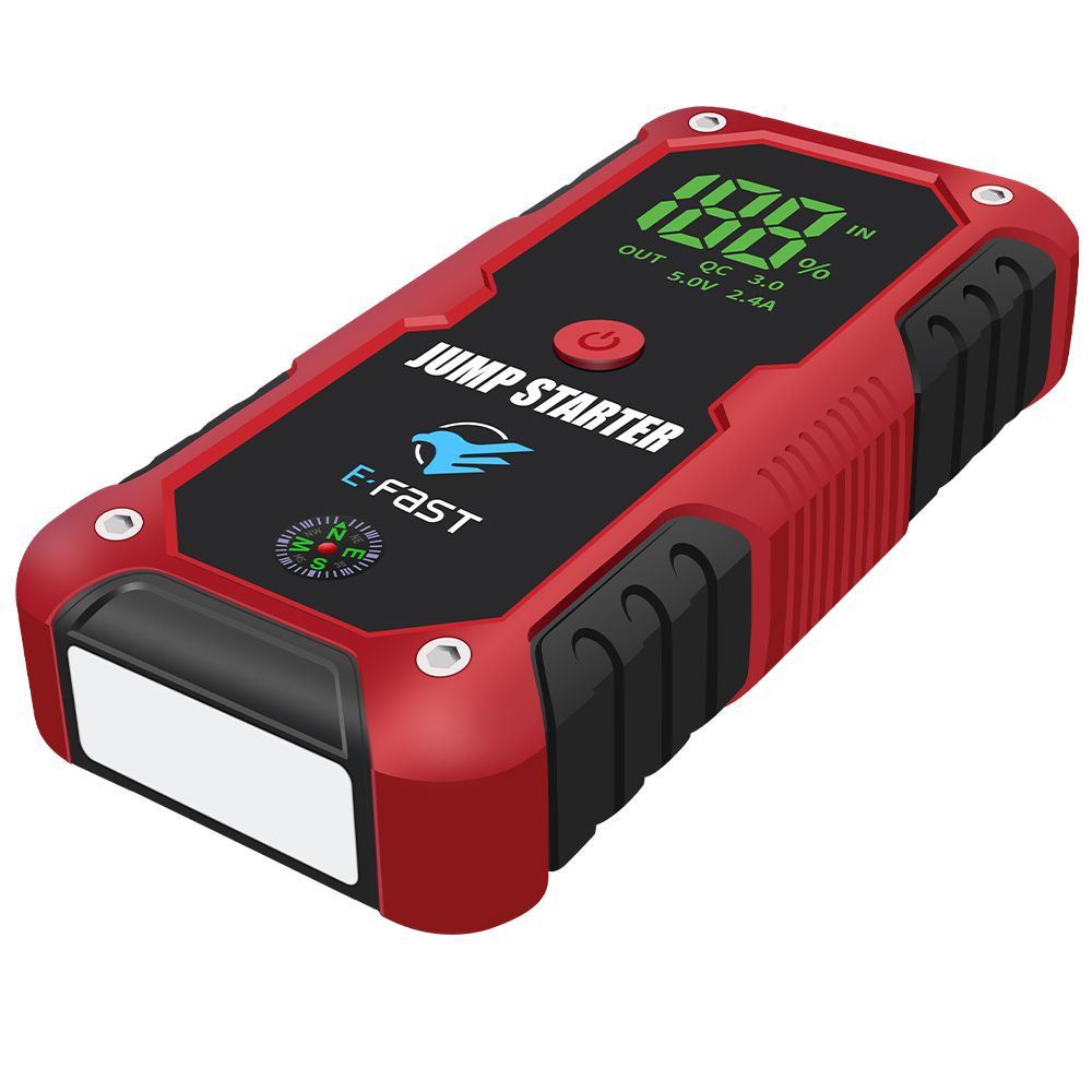 ZYX-Q520 Portable Jump Starter – 20000mAh, 2000A Peak, Power Bank & LED Light