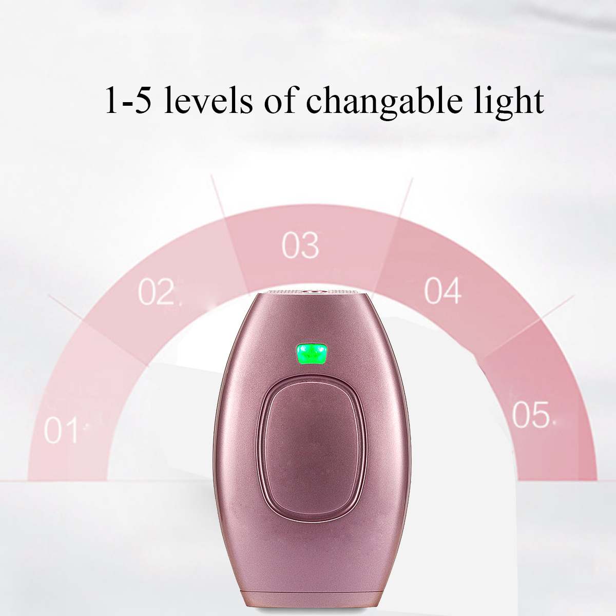 IPL Hair Removal Device – 5-Level Intensity, Full Body, Rechargeable Epilator