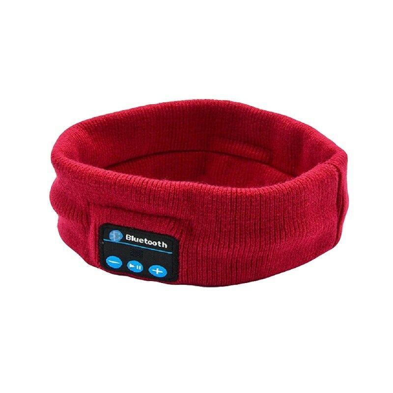 Bluetooth Sports Headband – Wireless Music, 6-7Hr Battery, Washable, Sleep & Running