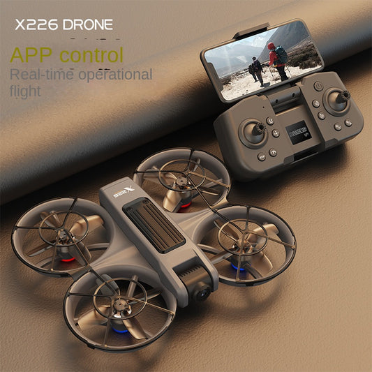 X226 VR Brushless FPV Drone – HD Aerial Camera, Optical Flow Hover, VR or Large Screen Remote