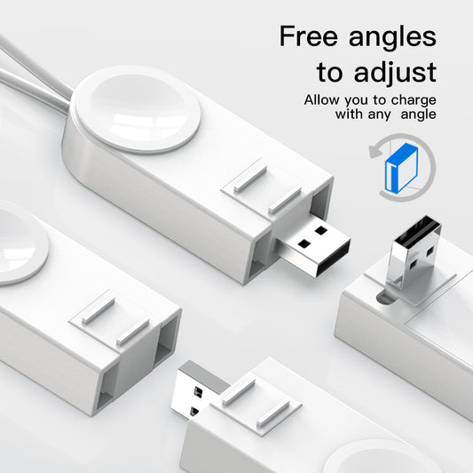 2-in-1 Apple Watch & iPhone Charger – 10W, Supports Full watchOS 6 Series