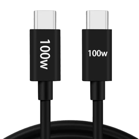 USB-C to USB-C Fast Charging Cable – 60W & 100W | iPhone 15, Android & Laptop Compatible (1m)