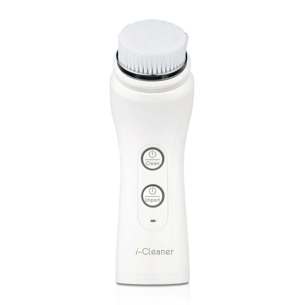 Sonic Electric Facial Cleansing Brush – Iontophoresis, IP65 Waterproof, 3 Gears