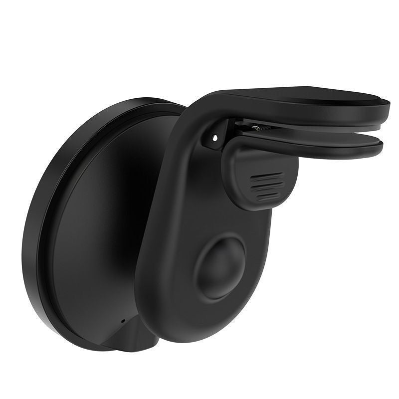 15W Magnetic Wireless Car Charger Phone Holder – Fast Charging Mount, Black or White