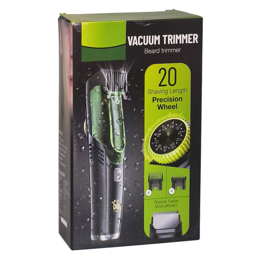 Electric Hair Clipper with Auto Hair Suction – USB Rechargeable, 120-Min Runtime
