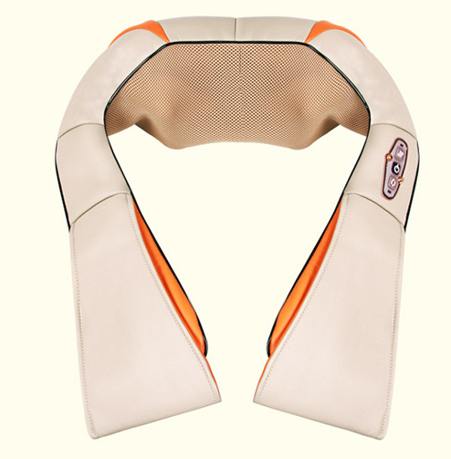 LUYAO Shiatsu Neck & Back Massager with Heat — Deep Kneading Relief for Shoulders & Body
