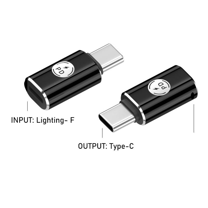 Lightning to USB-C 27W Fast Charging Adapter – iPhone 15 Compatible (5 Colors)