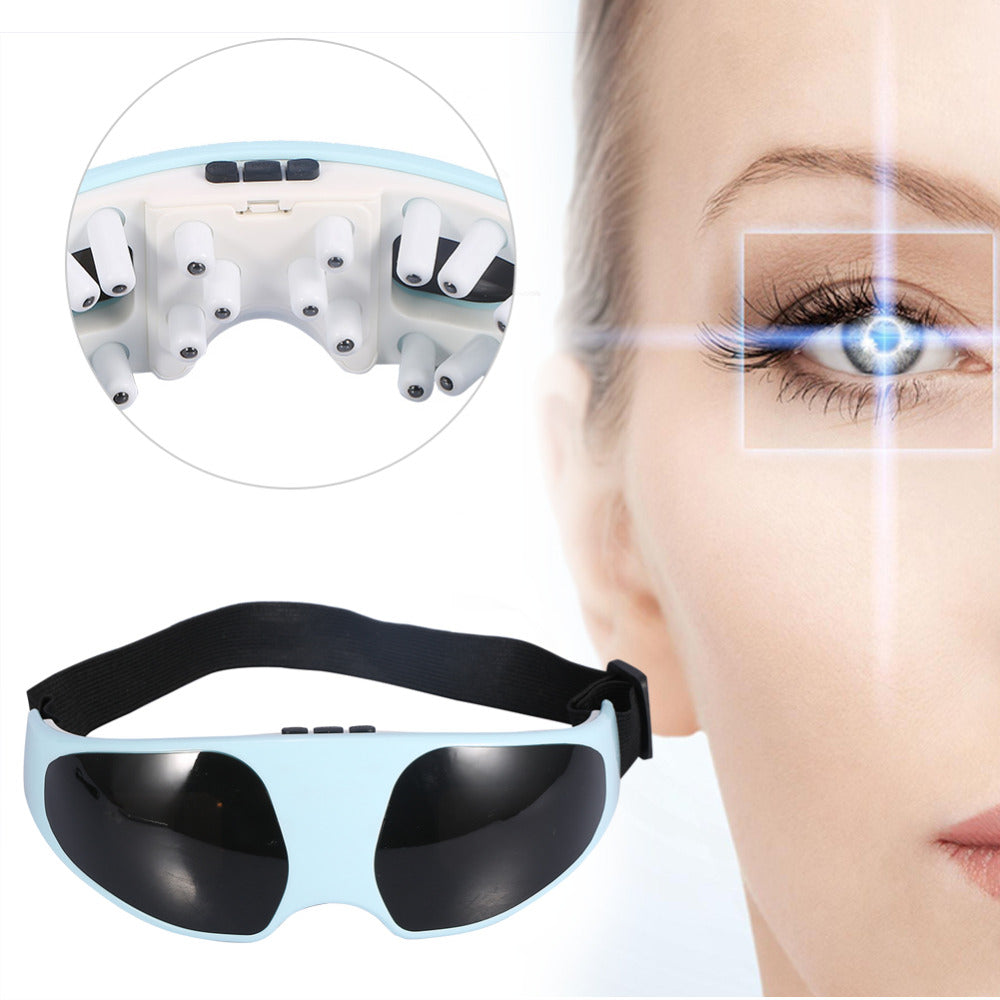 Electric Eye Massager – 9 Modes, Magnetic Therapy for Eye Strain, Fatigue & Puffiness