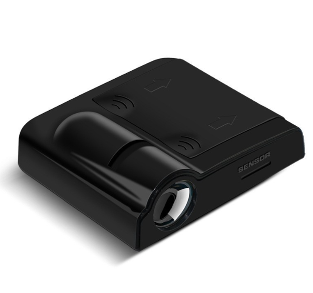 Car Door Welcome Light Projector – LED Auto-Induction, Interchangeable Patterns