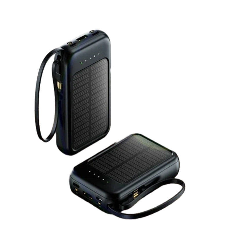 Mini Solar Power Bank – Compact Portable Charger for Outdoor & Camping (5000 / 10000 / 20000mAh)