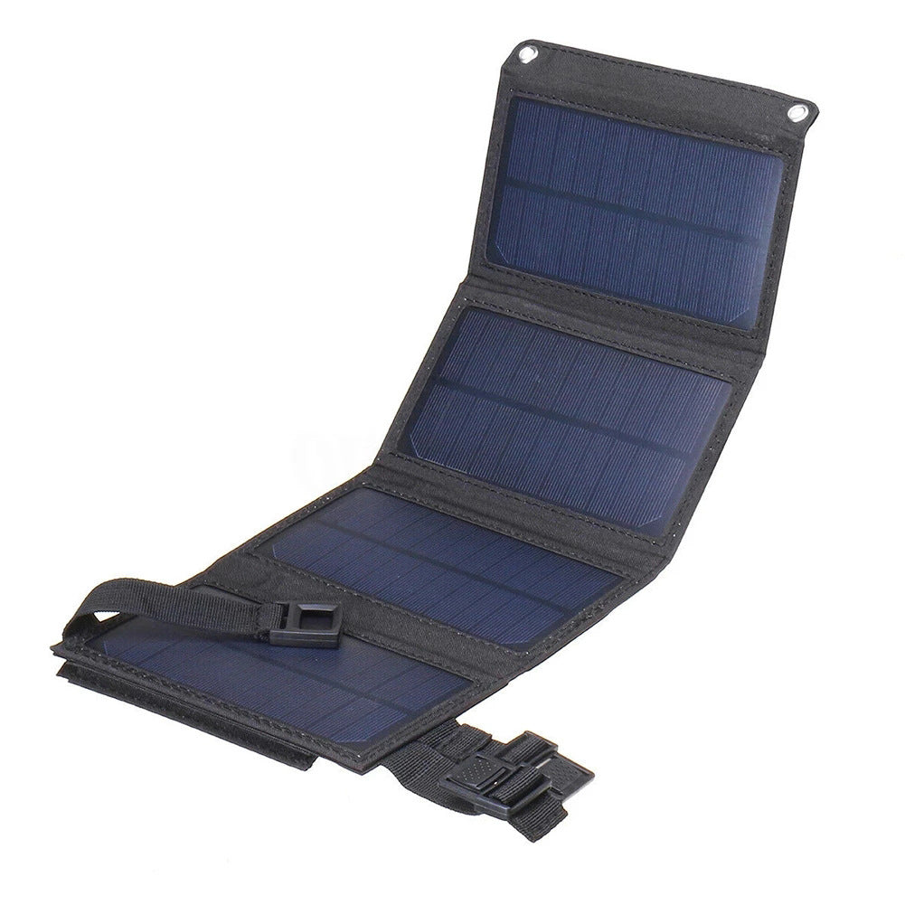 8W Foldable Solar Charger Panel – Portable 5V USB Outdoor Charging Board