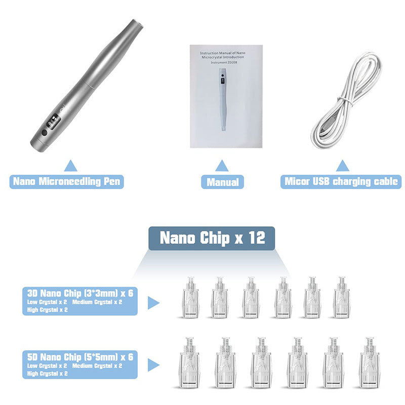 Nano Crystal Facial Beauty Pen – Freckle & Acne Mark Removal, Moisture Import
