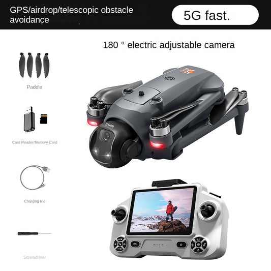 YL059 GPS Brushless Drone – Dual Camera, 5G Screen Control, Obstacle Avoidance, Foldable
