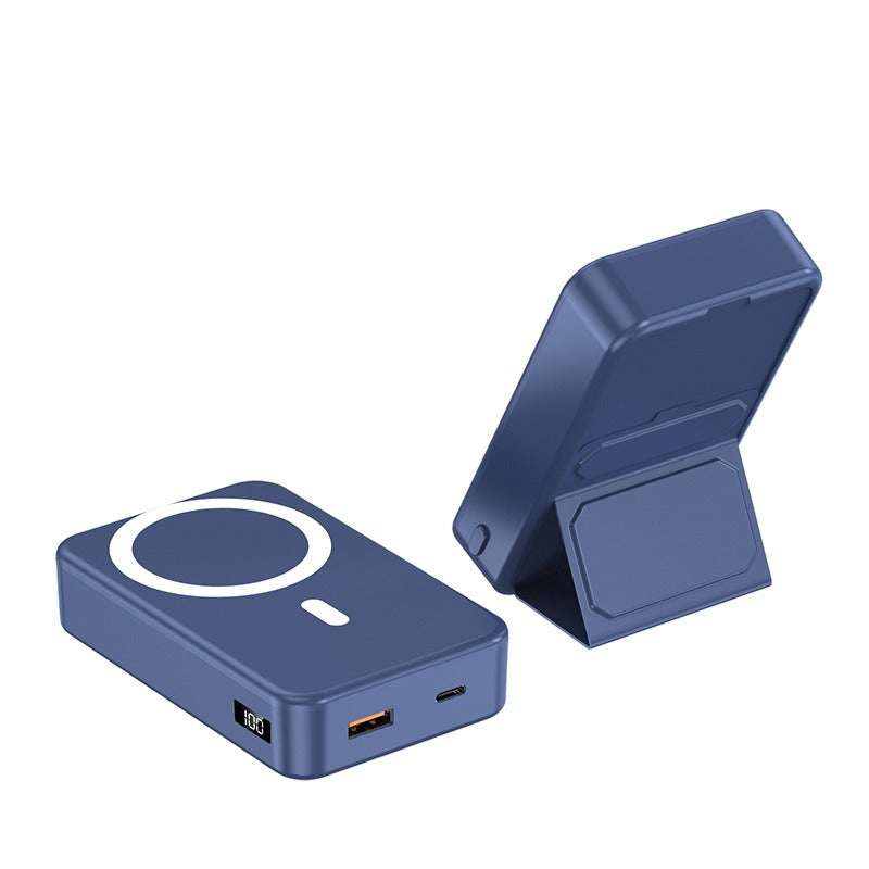 Magnetic Power Bank with Phone Stand – 22.5W Fast Charge, 15W Wireless, 5000/10000/20000mAh
