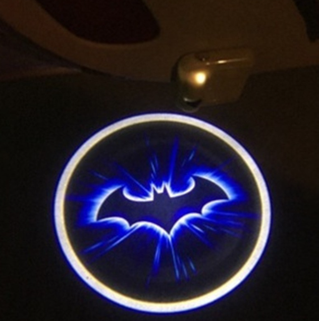 Car Door Welcome Light Projector – LED Auto-Induction, Interchangeable Patterns