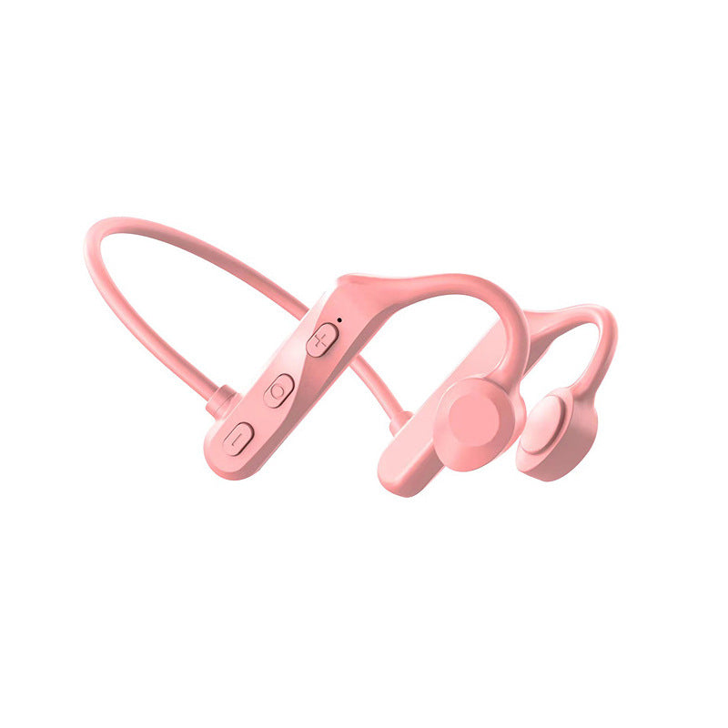 K69 Wireless Bone Conduction Bluetooth 5.0 Sports Earbuds – 7-8Hr Battery, 10m Range, 3 Colors
