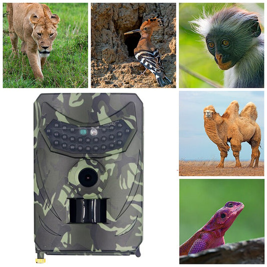 PR100 12MP Trail Camera – 1080P Video, 0.8s Trigger, 940nm Invisible IR & IP56 Weatherproof