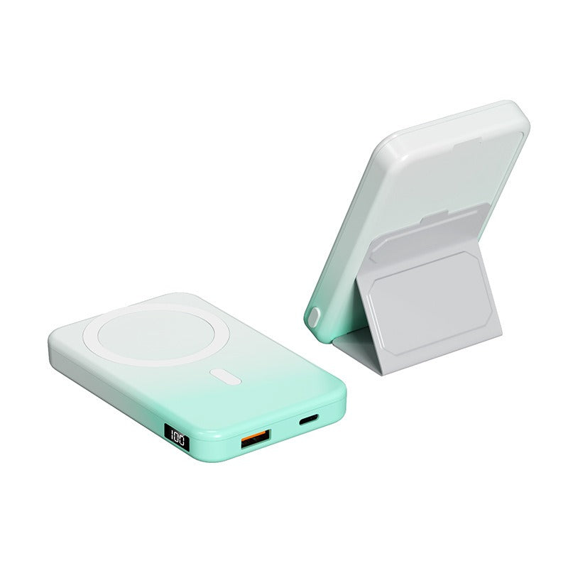 Magnetic Power Bank with Phone Stand – 22.5W Fast Charge, 15W Wireless, 5000/10000/20000mAh