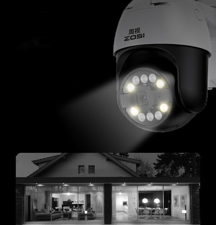 4K 8MP Outdoor 360° Panoramic Security Camera – 30m Night Vision & Weatherproof