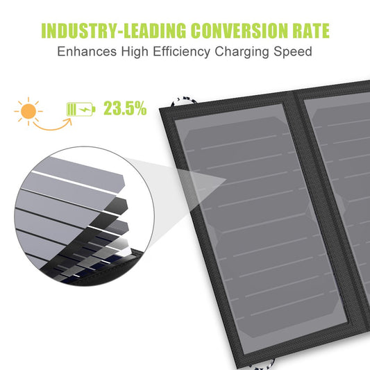 10W Foldable Solar Charger – High-Efficiency Portable USB Panel for Outdoor & Travel