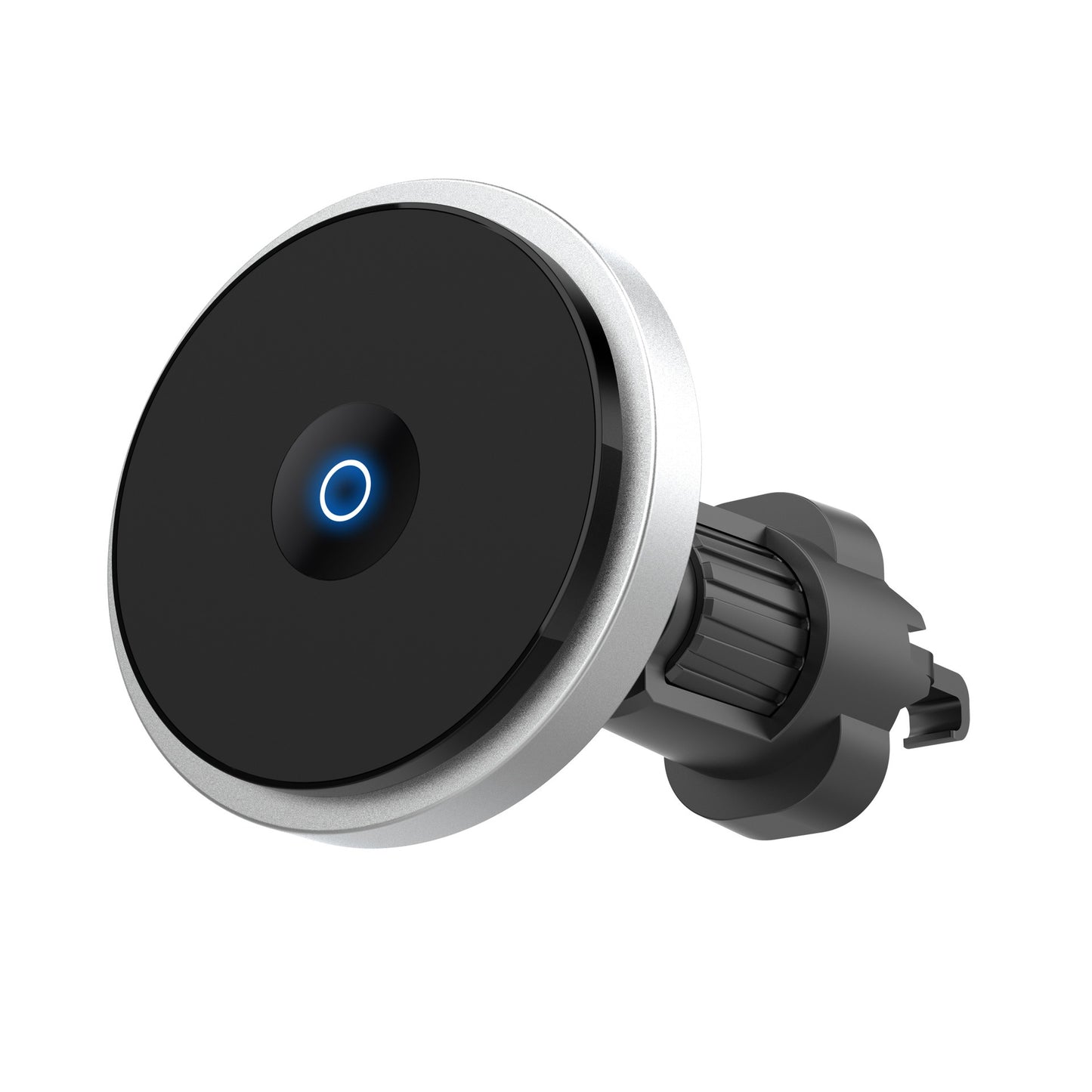 15W Magnetic Wireless Car Charger – Qi, iPhone Compatible, Aluminum Alloy, 3 Colors