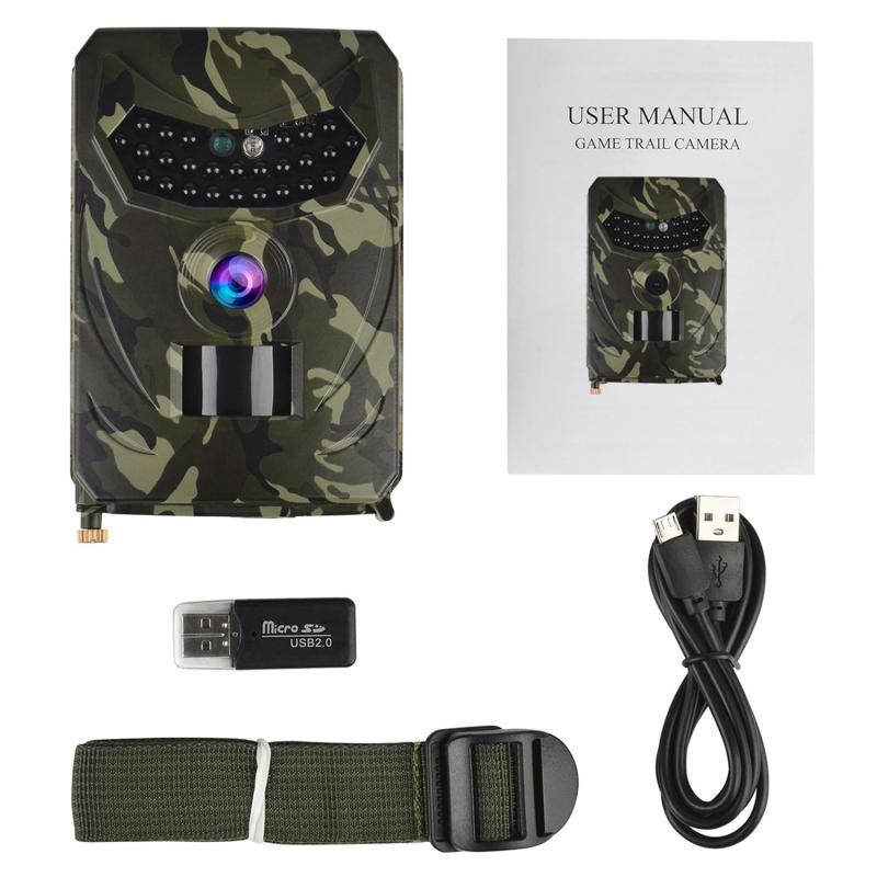 PR100 12MP Trail Camera – 1080P Video, 0.8s Trigger, 940nm Invisible IR & IP56 Weatherproof