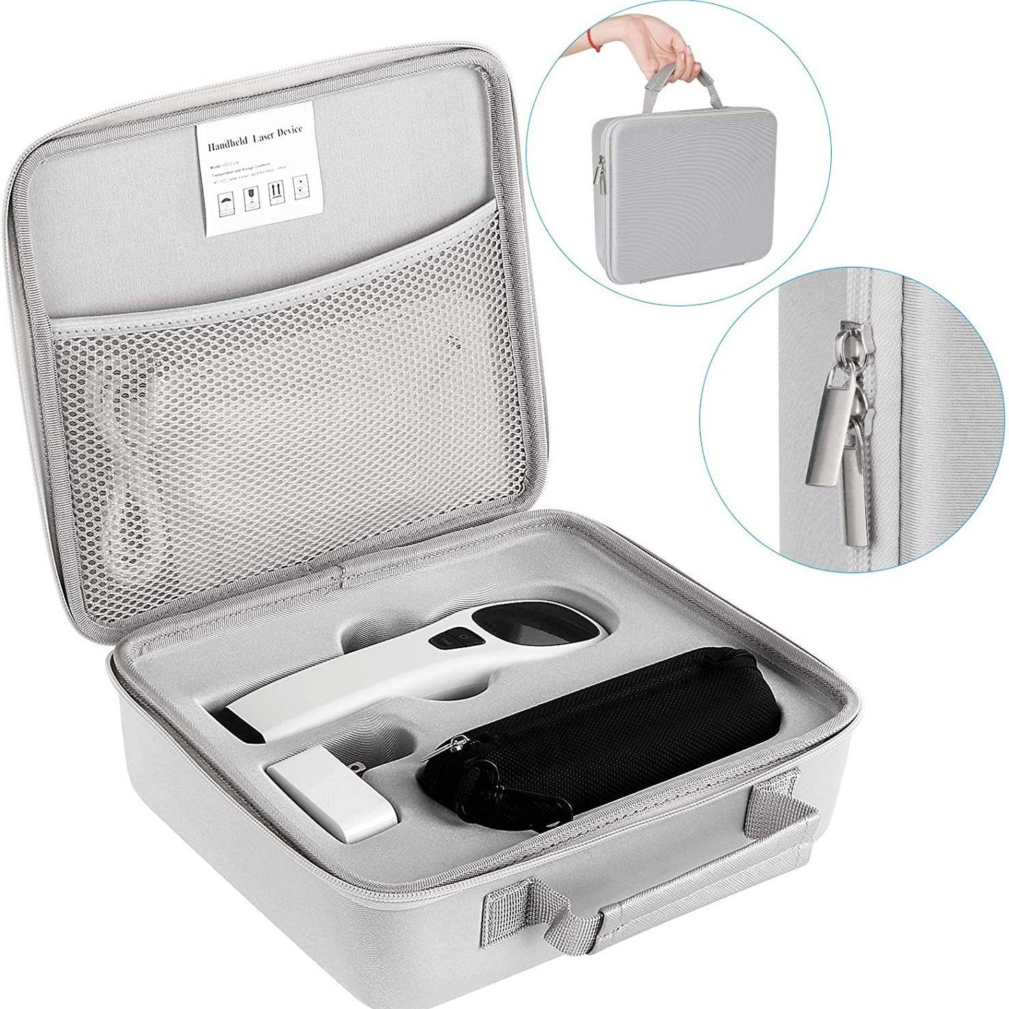 Red Light & Infrared Therapy Device – 808nm + 650nm Laser Pain Relief Massager