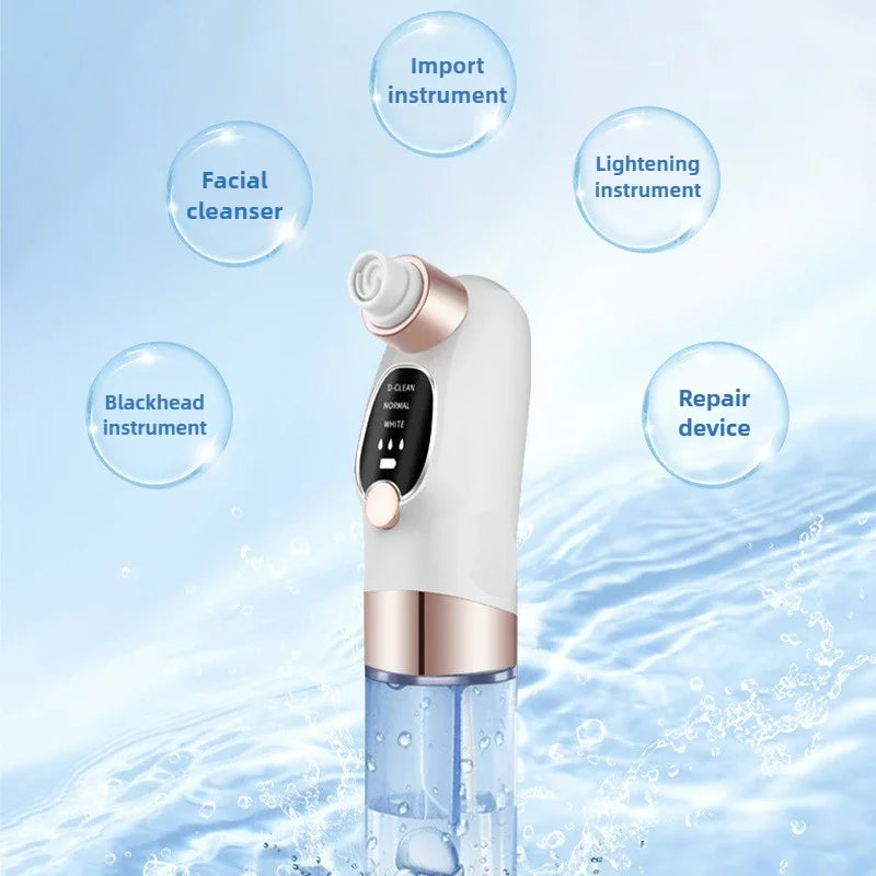 Electric Blackhead Remover & Pore Vacuum – USB Rechargeable Water Cycle Cleanser