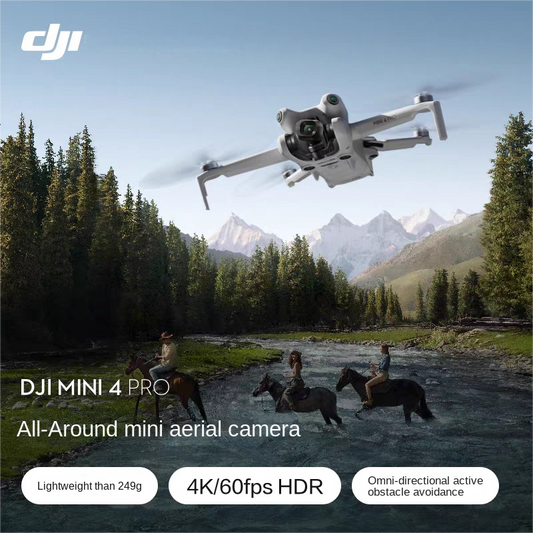 DJI Mini 4 Pro – 48MP Camera, 34-Min Battery, 20km Transmission, Omnidirectional Obstacle Sensing