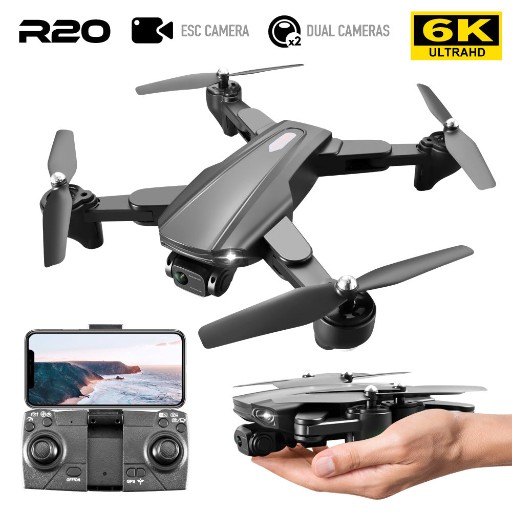 R20 GPS Drone with 4K/6K Dual Camera & Obstacle Avoidance